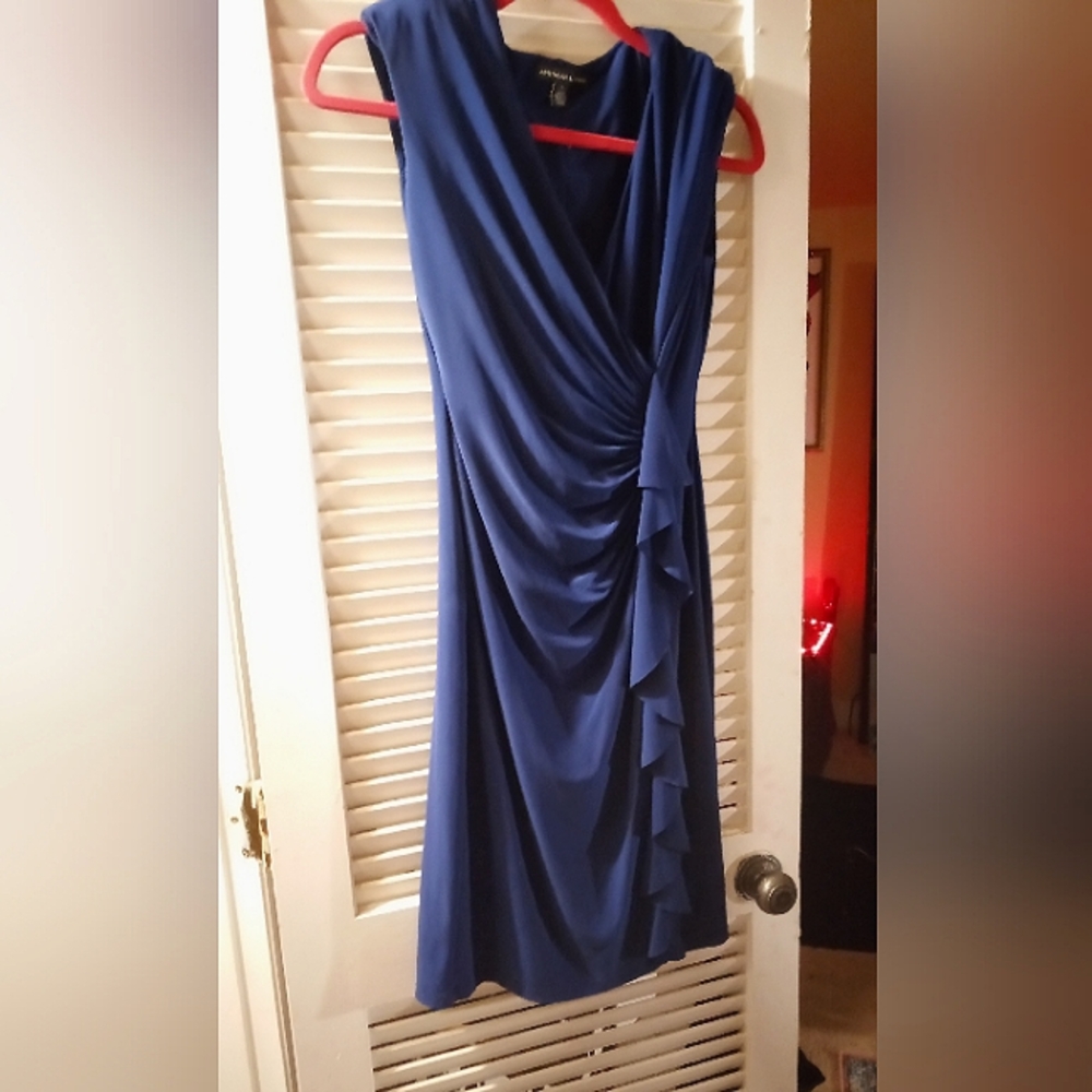 American living royal blue dress size 4